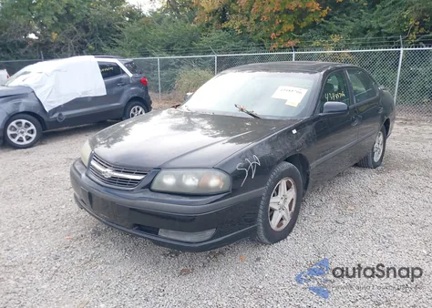 2003 Chevrolet Impala Ls from USA, damaged, VIN 2G1WH52K539164233